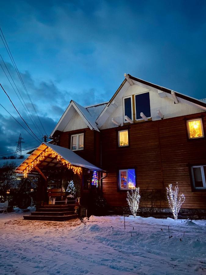 Karpats'Kyi Kalejdoskop Hotell Slavske Exteriör bild